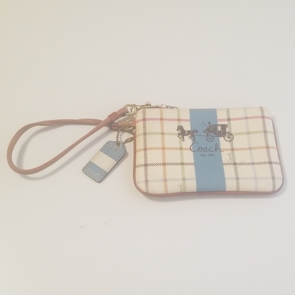 Coach Handbags - Coach multi color wristlet